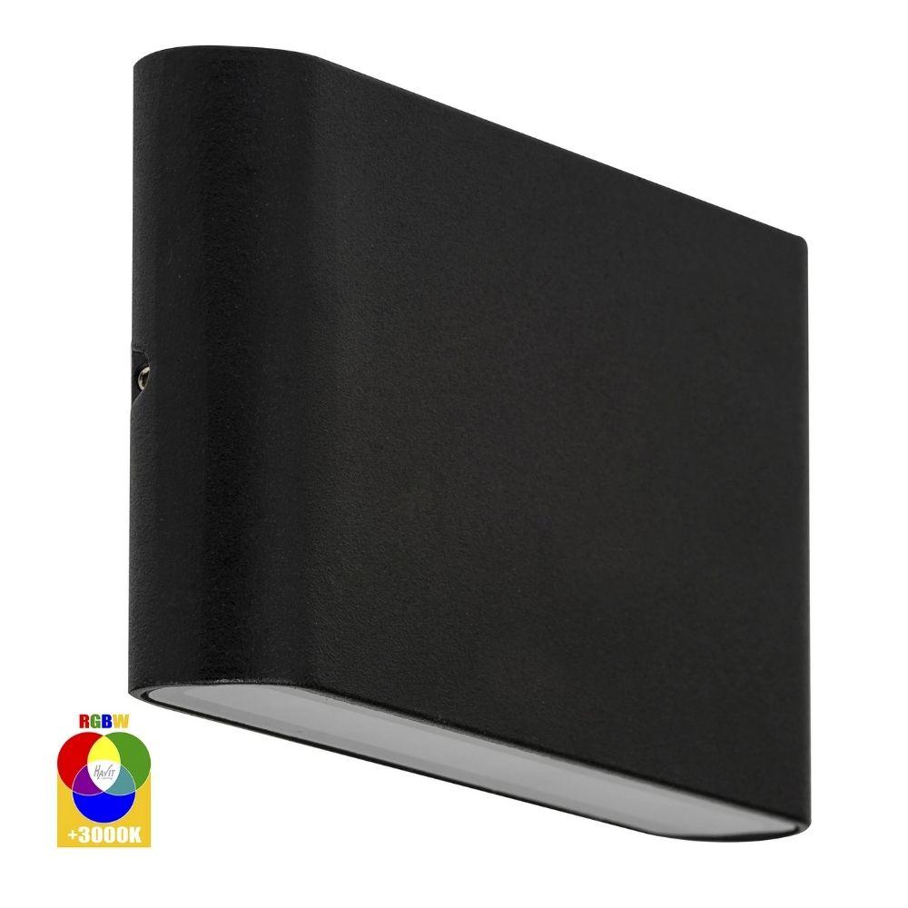 Havit LISSE LED Wall Light - 6W/2x5W, 12V DC, 175mm, RGBW, Down Only, IP54, Up/Down - DRIVER REQUIRED-Havit Lighting-Ozlighting.com.au