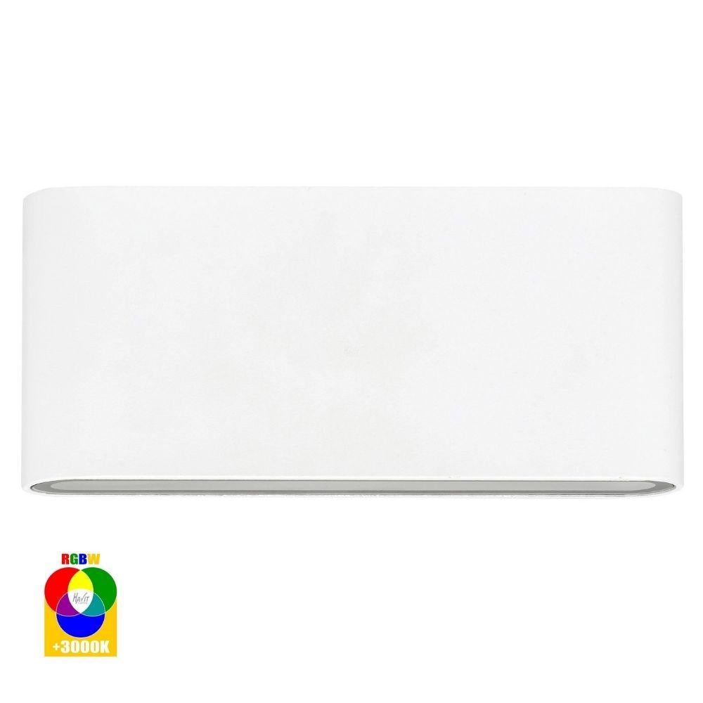 Havit LISSE LED Wall Light - 6W/2x5W, 12V DC, 175mm, RGBW, Down Only, IP54, Up/Down - DRIVER REQUIRED-Havit Lighting-Ozlighting.com.au