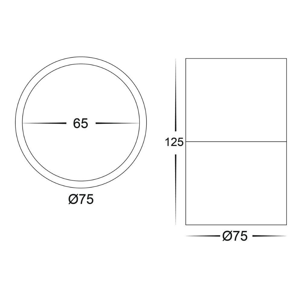 Havit NELLA 7W/12W LED Surface Mount - Tri-Colour, Dimmable, Downlight with Extension IP54-Havit Lighting-Ozlighting.com.au
