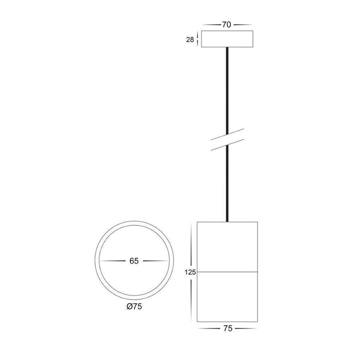 Havit NELLA - 7W/12W/18W LED Tri-colour Dimmable 1 Light Pendant-Havit Lighting-Ozlighting.com.au