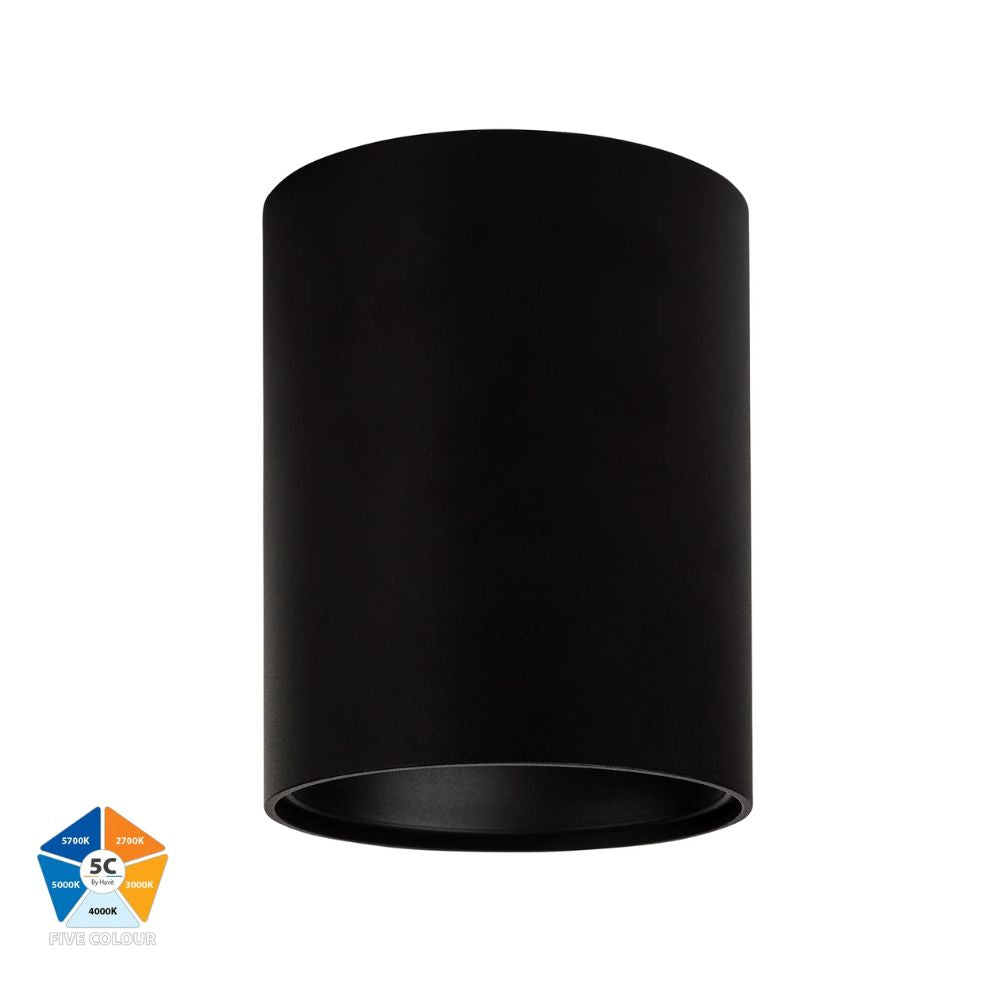 Havit NELLA LED Downlight - 7W/12W/18W/24W, 5-CCT, Dimmable, IP54, Round, Surface Mount-Havit Lighting-Ozlighting.com.au