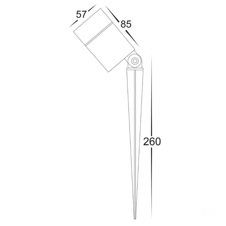 Havit OASIS - 7W TRI Colour LED Garden Spike Light-Havit Lighting-Ozlighting.com.au