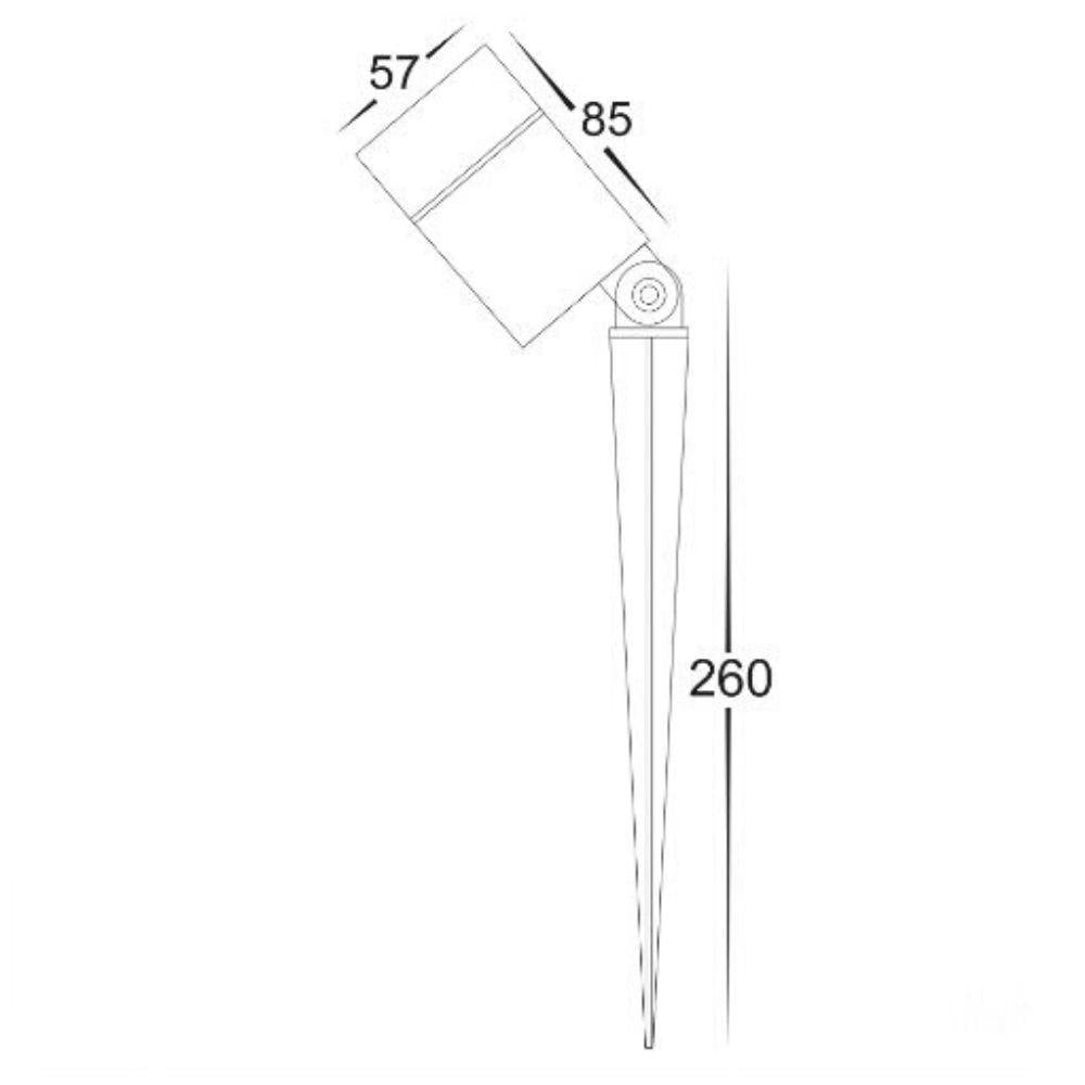 Havit OASIS Garden Spike Light - 12V, Adjustable - DRIVER REQUIRED-Havit Lighting-Ozlighting.com.au