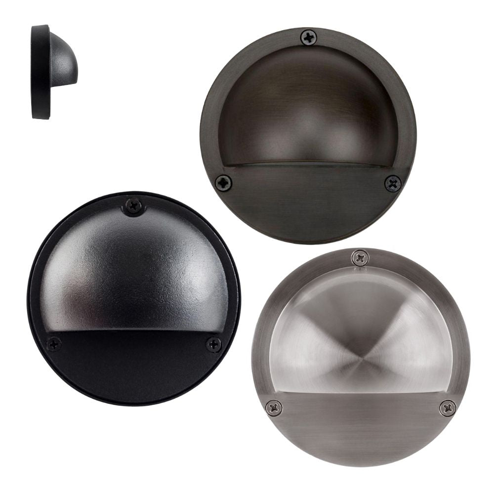 Havit PINTA - 2.3W LED Tri-Colour Exterior Eyelid Surface Mount Steplight IP65-Havit Lighting-Ozlighting.com.au