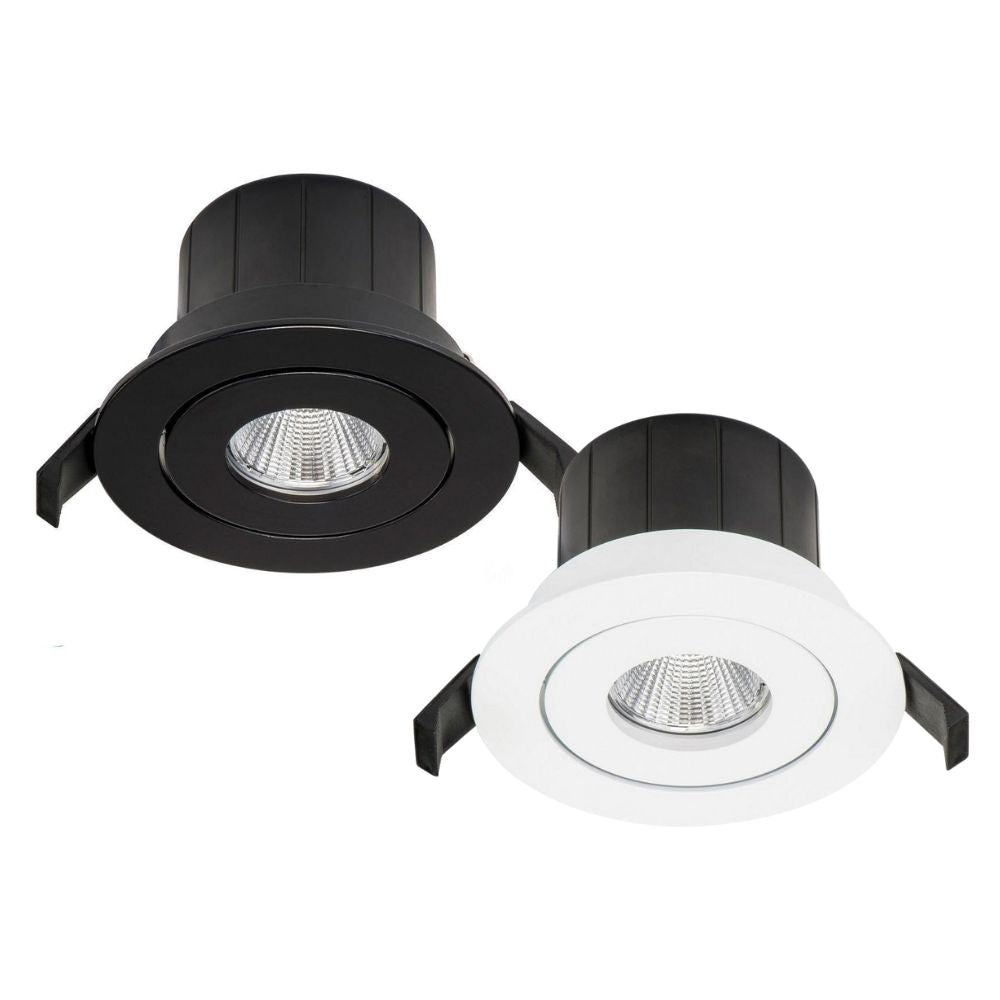Havit PRIME LED Downlight - 12W, 105mm, Tri-Colour, Dimmable, IP54, Tilt-Havit Lighting-Ozlighting.com.au