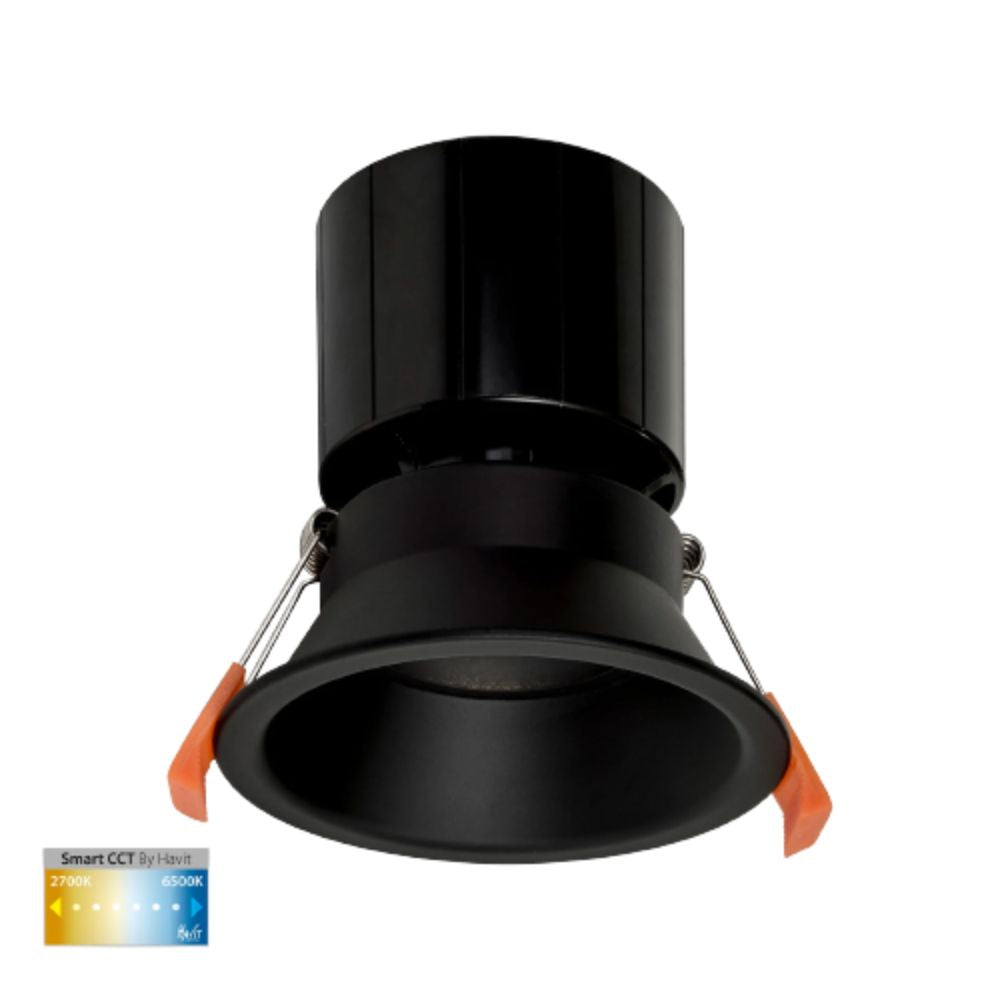 Havit PRIME-SMART LED Downlight - 12W, 105mm, Tunable, Wi-Fi, CCT, Dimmable, IP54, Deepset-Havit Lighting-Ozlighting.com.au