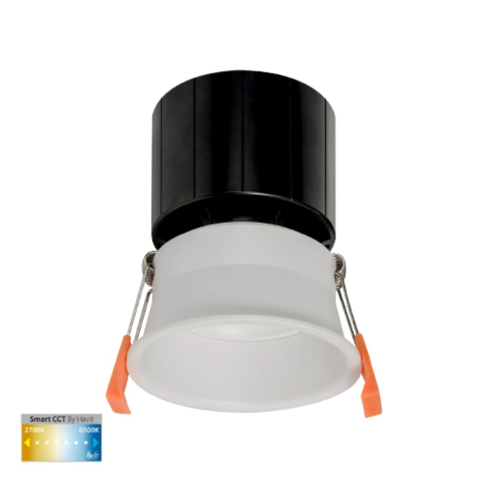 Havit PRIME-SMART LED Downlight - 12W, 84mm, Tunable, Wi-Fi, CCT, Dimmable, IP54, Deepset-Havit Lighting-Ozlighting.com.au