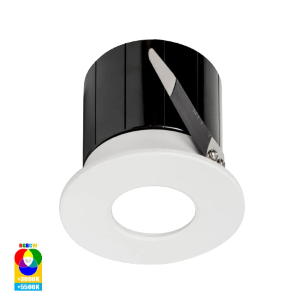 Havit PRIME-SMART LED Downlight - 12W, 88mm, RGBCW+CCT, Tunable, Wi-Fi, IP54, Fixed-Havit Lighting-Ozlighting.com.au
