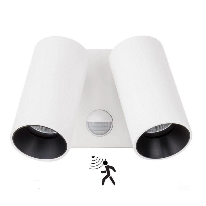 Havit REVO - 9W/18W Tricolour Switchable LED Interior/Exterior Double Adjustable Wall Light With Optional Sensor IP65-Havit Lighting-Ozlighting.com.au