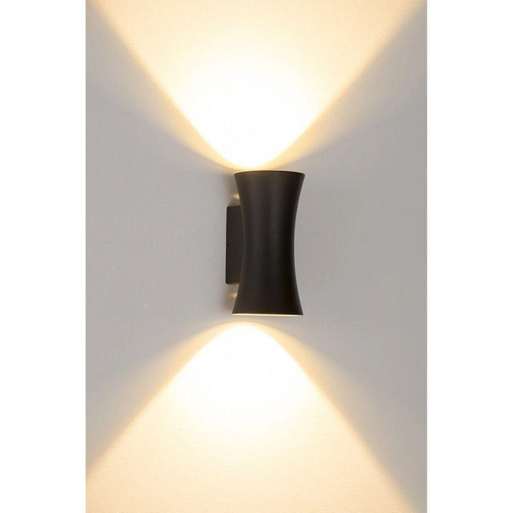 Havit SAVANNAH - 9W LED Tri-Colour Modern Exterior Up/Down Wall Light IP54-Havit Lighting-Ozlighting.com.au