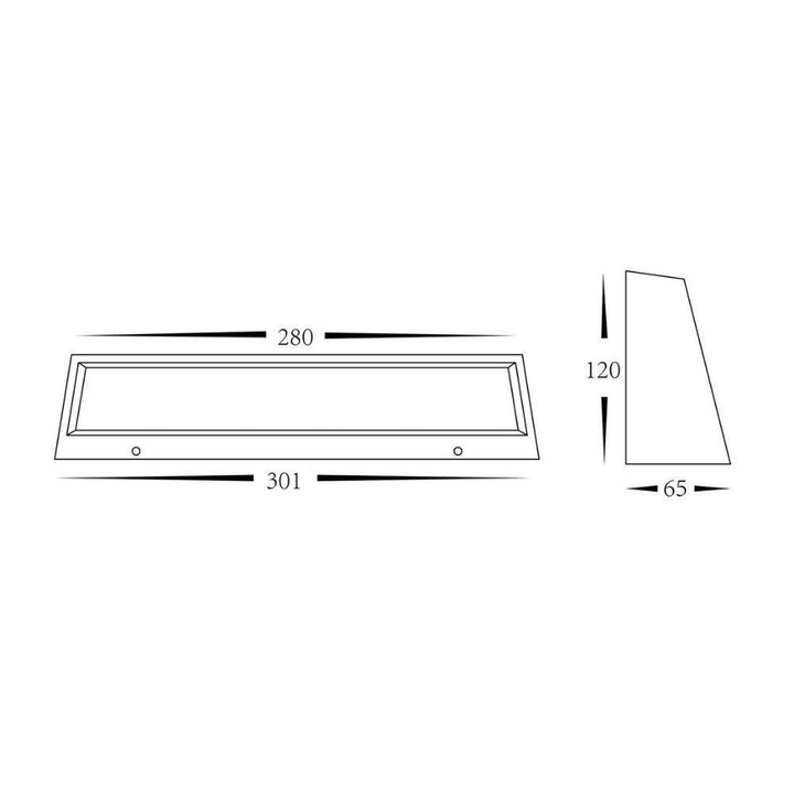 Havit SHIM - 12W/14W 12V DC LED Tri-Colour Exterior Surface Mount Step Light IP54 - DRIVER REQUIRED-Havit Lighting-Ozlighting.com.au