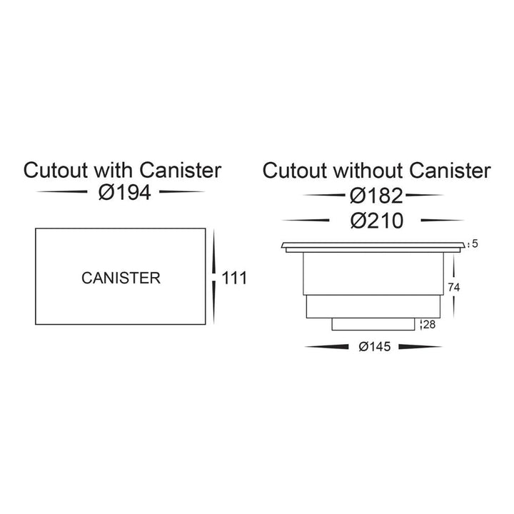 Havit SPLIT - 24W LED Inground Light 12V - IP67-Havit Lighting-Ozlighting.com.au