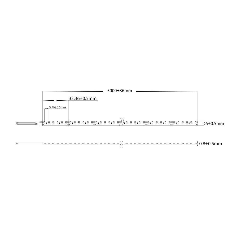 Havit STRIP-7.7-SIDE - 7.7W Side Mounted LED Strip Light Per Metre IP20 - 12V DRIVER REQUIRED-Havit Lighting-Ozlighting.com.au