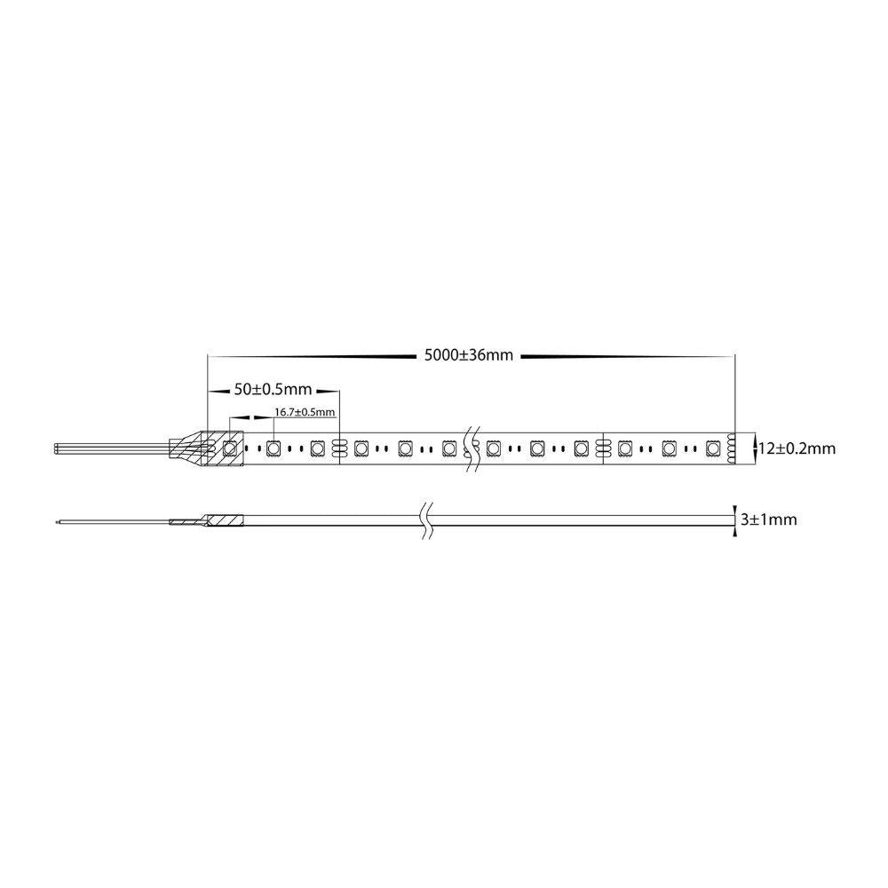 Havit STRIP-8-RGB-CHASING Multi-Colour Chasing 60 LED Digital Strip Light - 8W, 12V, Per Metre IP54, 12V - DRIVER REQUIRED-Havit Lighting-Ozlighting.com.au