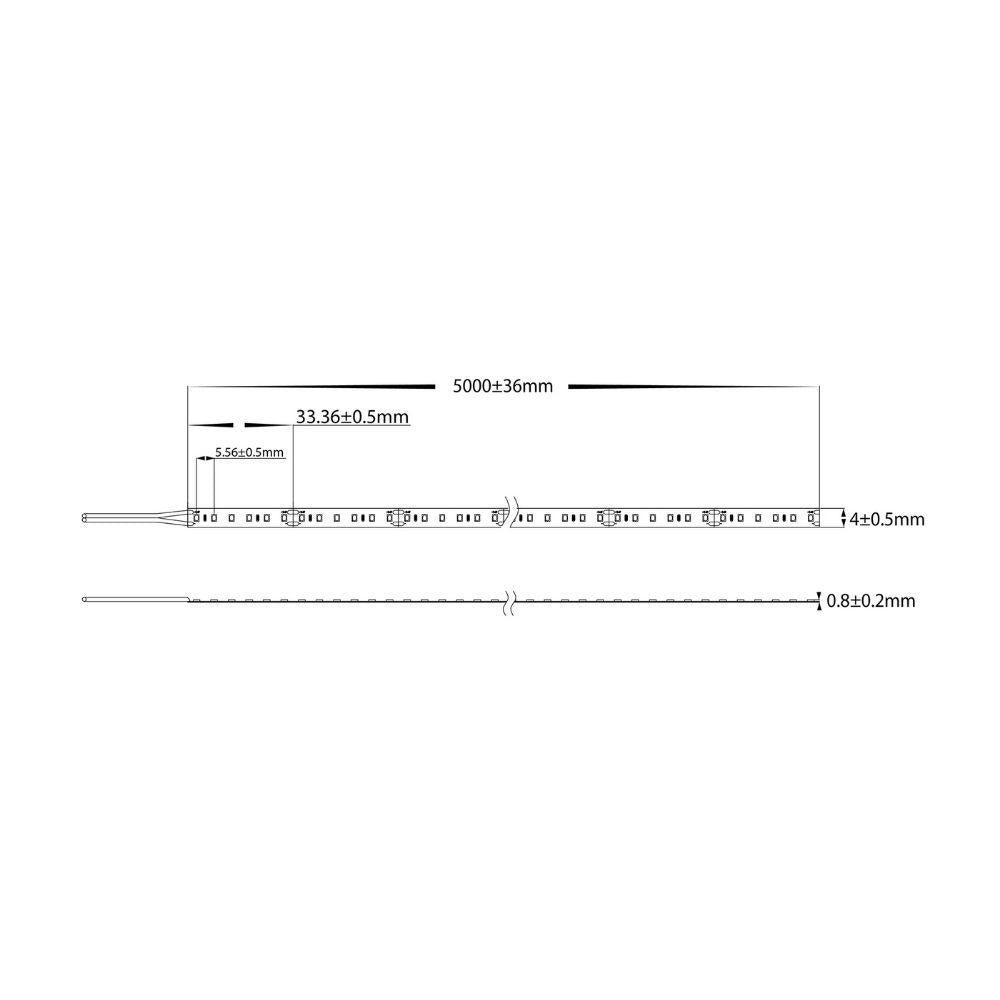 Havit STRIP-9.6-MICRO LED Strip - 9.6W, 24V, 4mm, Per Metre, IP20 - DRIVER REQUIRED-Havit Lighting-Ozlighting.com.au