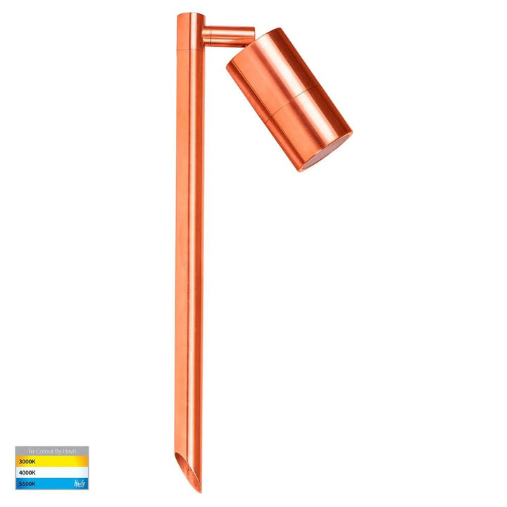 Havit TIVAH - 20W TRI Colour Single Adjustable LED Spike Light 12V IP65 / MR16-Havit Lighting-Ozlighting.com.au