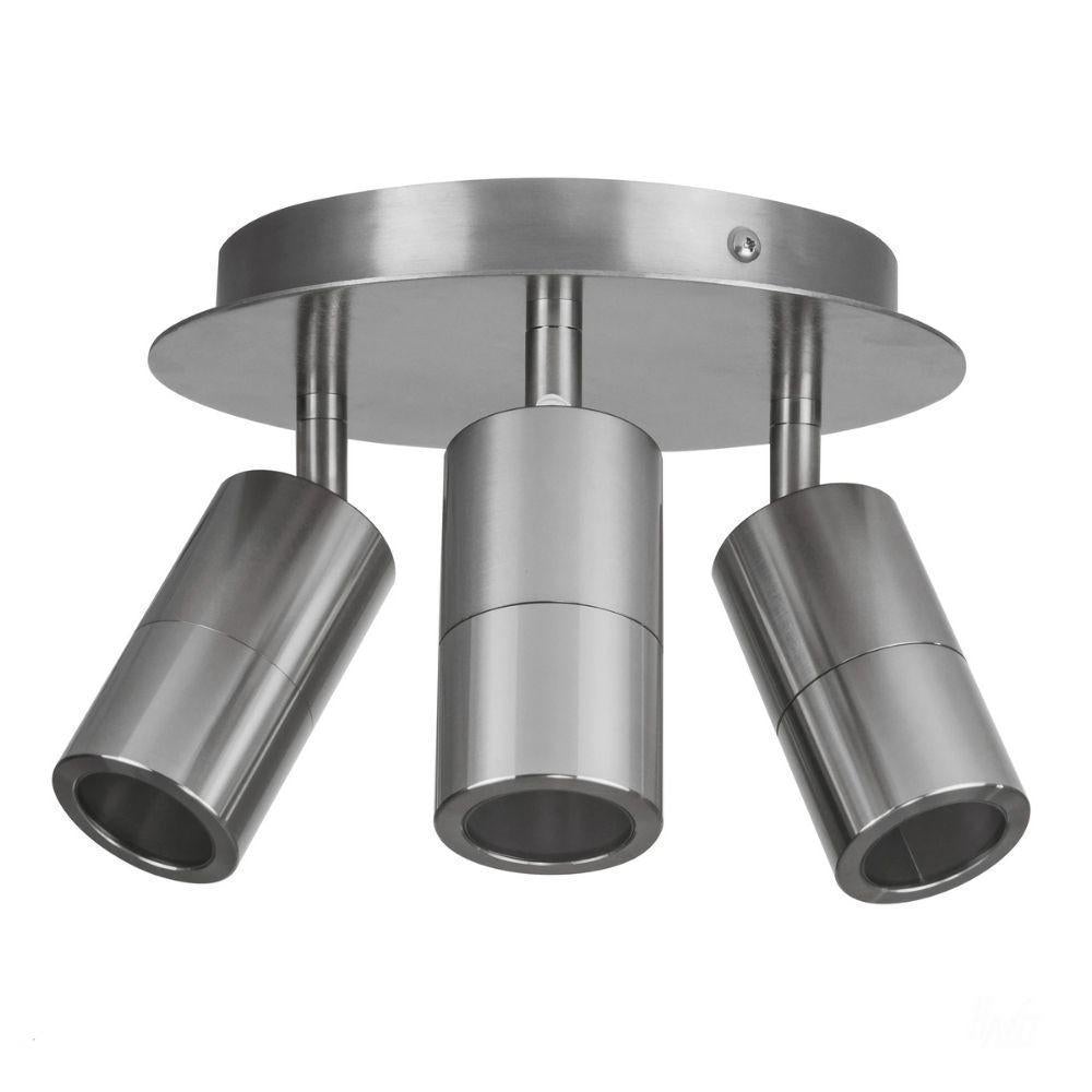 Havit TIVAH - 3 Light Round Base/4 Light Square Base GU10 LED Tri-Colour Adjustable Ceiling Spot Light IP54-Havit Lighting-Ozlighting.com.au