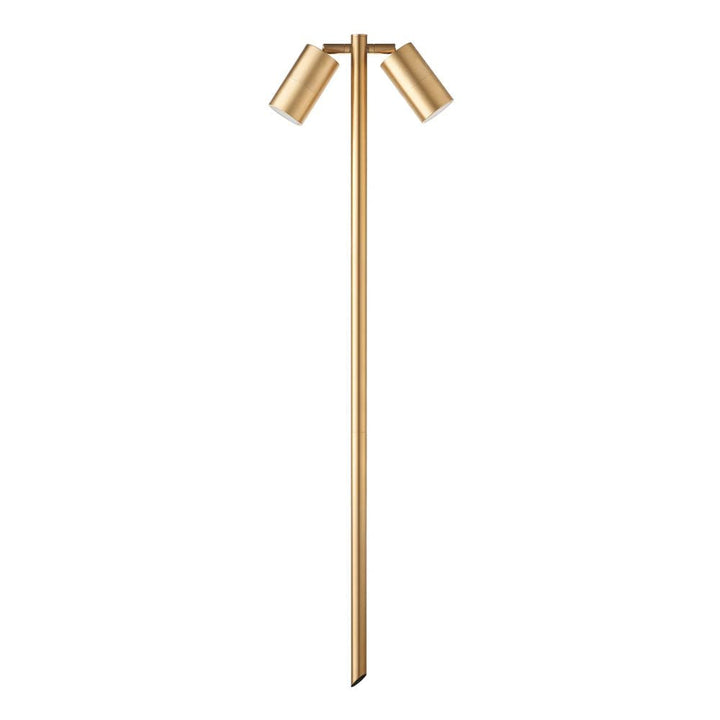 Havit TIVAH - Solid Brass TRI Colour Double Adjustable Spike Spotlight - DRIVER REQUIRED-Havit Lighting-Ozlighting.com.au