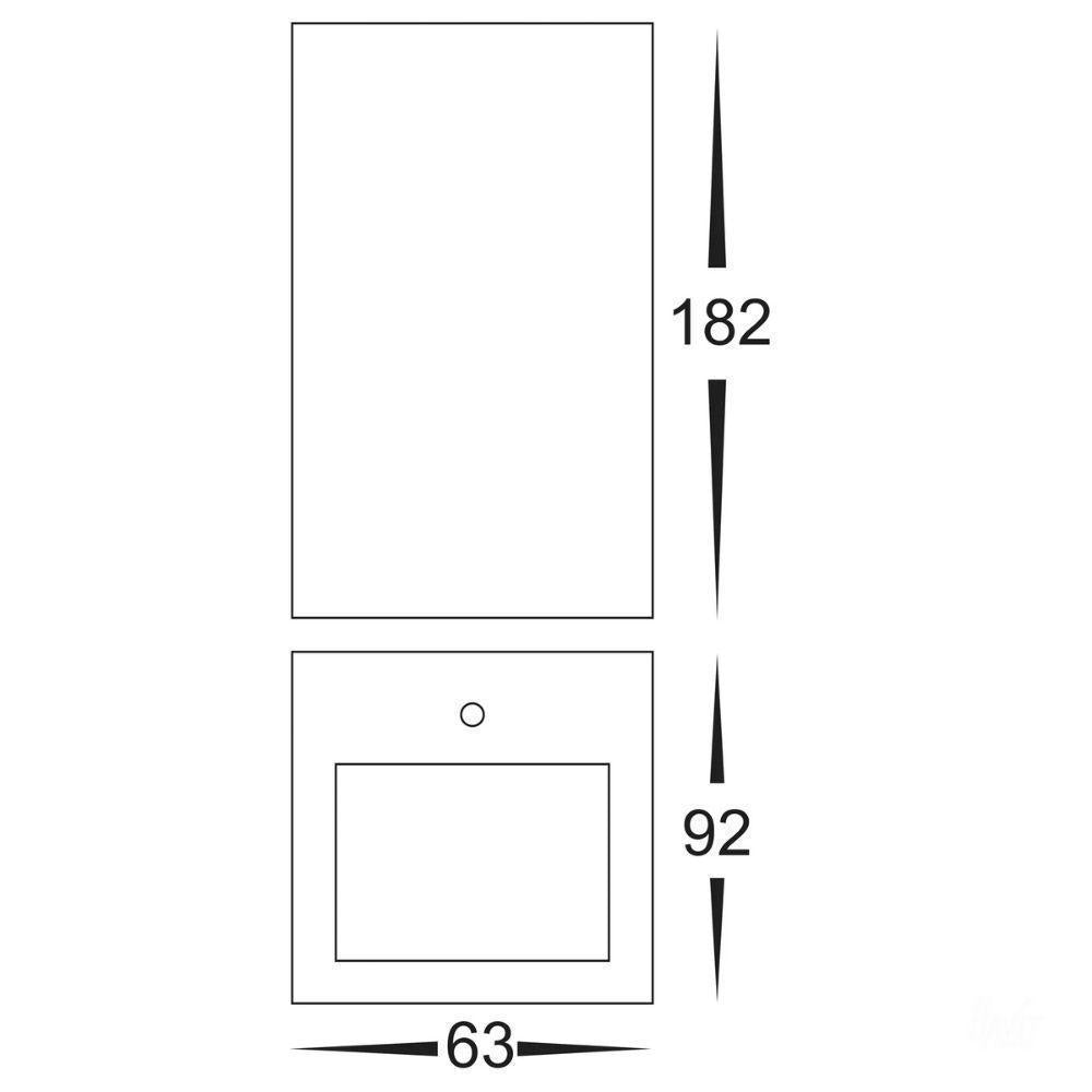 Havit VELDI LED Up/Down Wall Light - 2X5W, GU10, IP54-Havit Lighting-Ozlighting.com.au