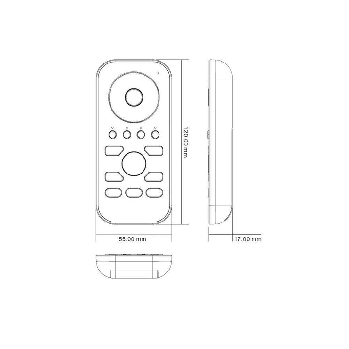 Havit ZIGBEE-REMOTE-RGB - Zigbee RGBC + RGBW LED Remote Controller 4.5V-Havit Lighting-Ozlighting.com.au