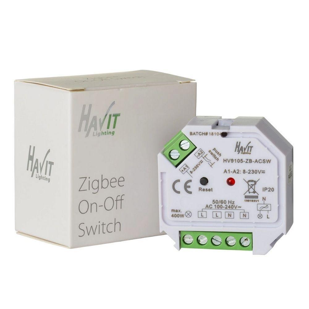 Havit ZIGBEE-SWITCH Receiver - Zigbee on/Off Switch Relay-Havit Lighting-Ozlighting.com.au