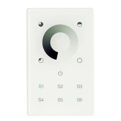 Havit ZIGBEE-TOUCH-PANEL - Single Coloured Zigbee LED Touch Panel Wall Switch Plate-Havit Lighting-Ozlighting.com.au