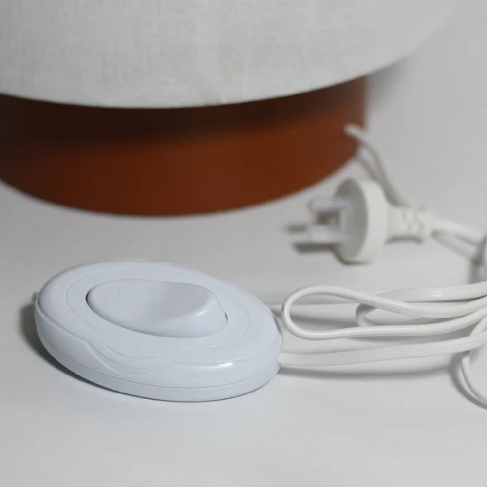 Lexi AILSA Floor Lamp - Linen-Lexi Lighting-Ozlighting.com.au