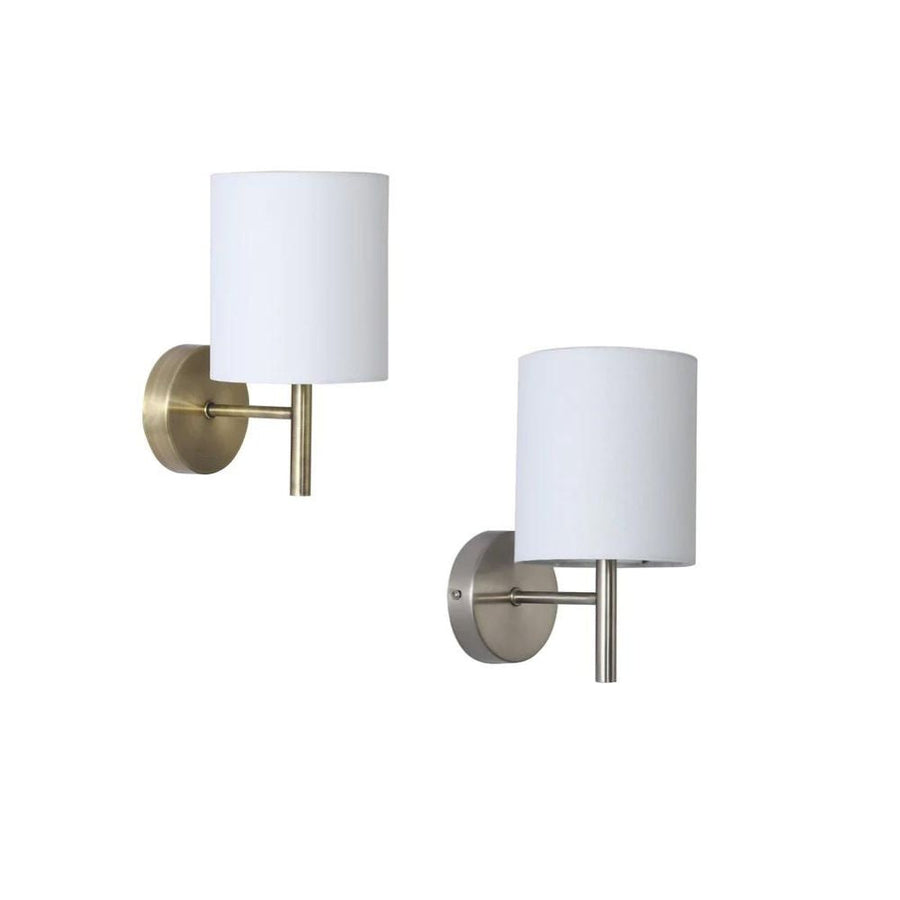 Lexi BLANCHE - Brass/Chrome Wall Light-Lexi Lighting-Ozlighting.com.au
