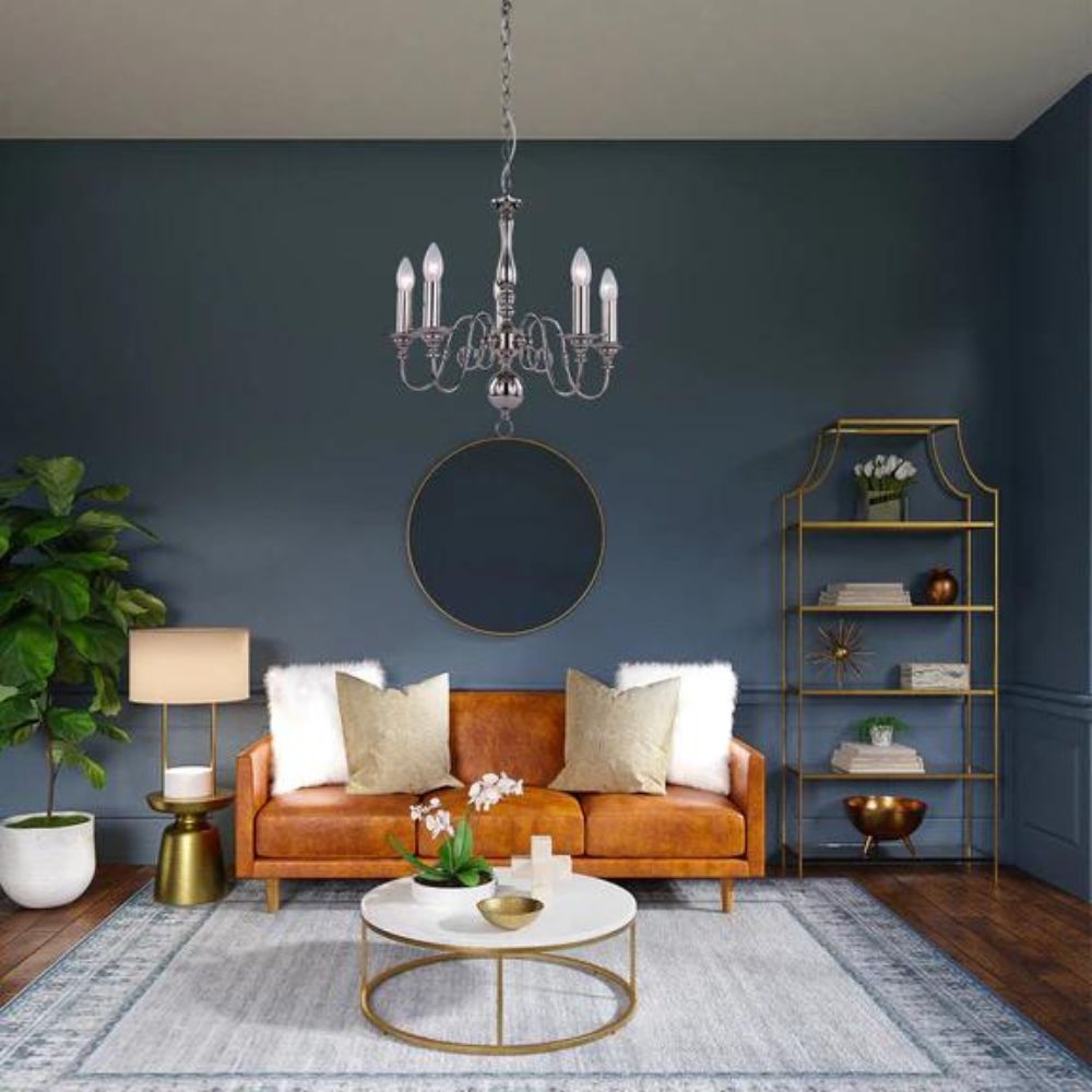 Lexi GANEED RUSTIC - 5/9 Light Metal Pendant-Lexi Lighting-Ozlighting.com.au