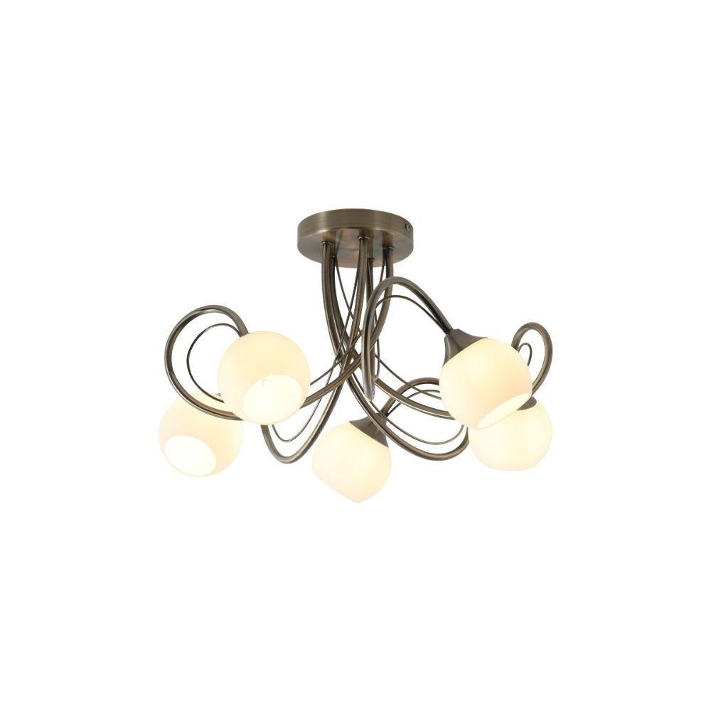 Lexi MALINI - 9W/15W Replaceable G9 LED 3/5 Light Ceiling Light - 2700K-Lexi Lighting-Ozlighting.com.au