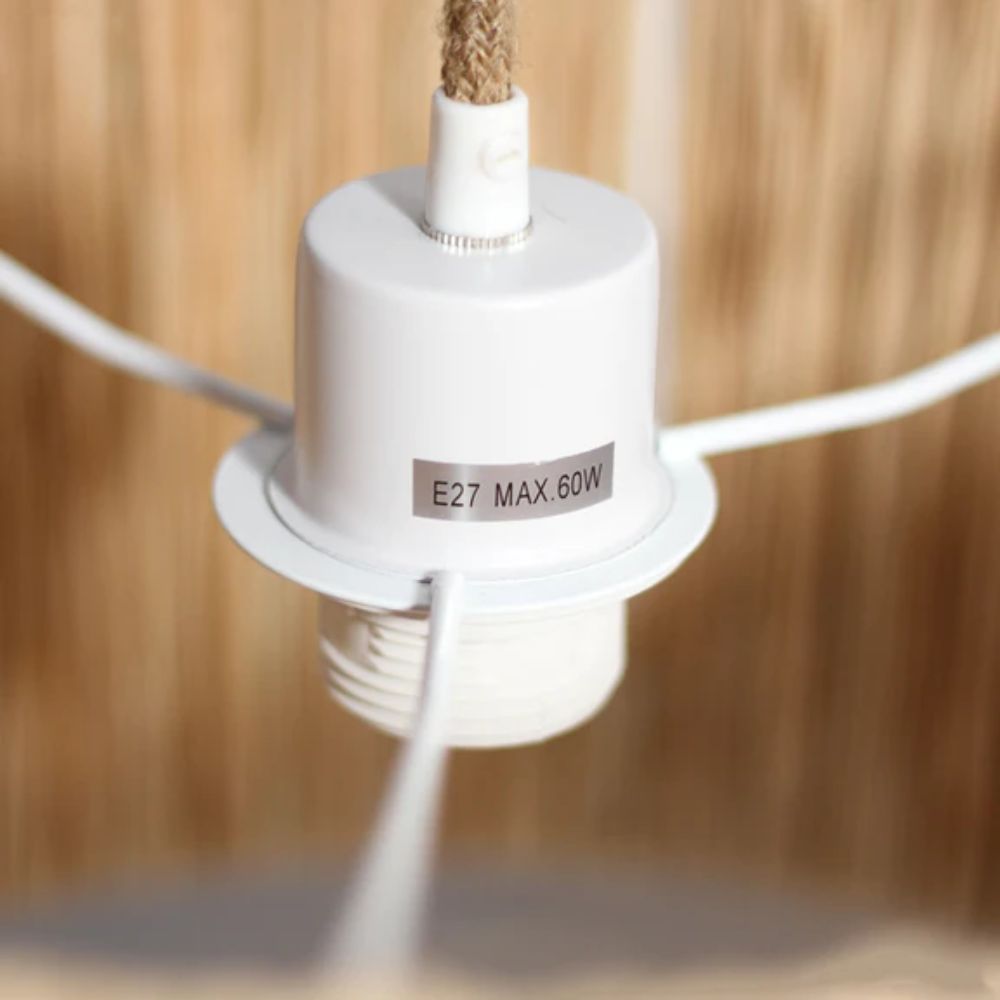 Lexi MANON - 1 Light Natural Raffia Pendant Light-Lexi Lighting-Ozlighting.com.au