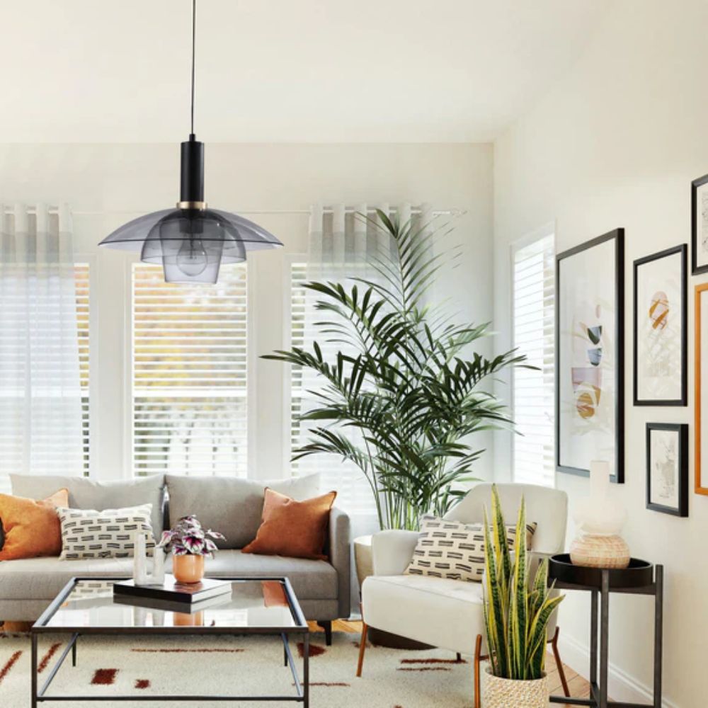 Lexi PABLA Pendant - Tinted Glass-Lexi Lighting-Ozlighting.com.au