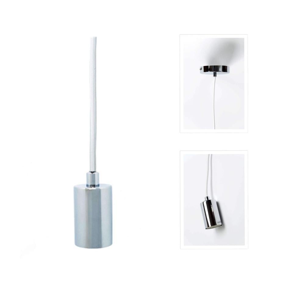 Lexi PHAROS Pendant - 1 Light Suspension Cable, Red-Lexi Lighting-Ozlighting.com.au