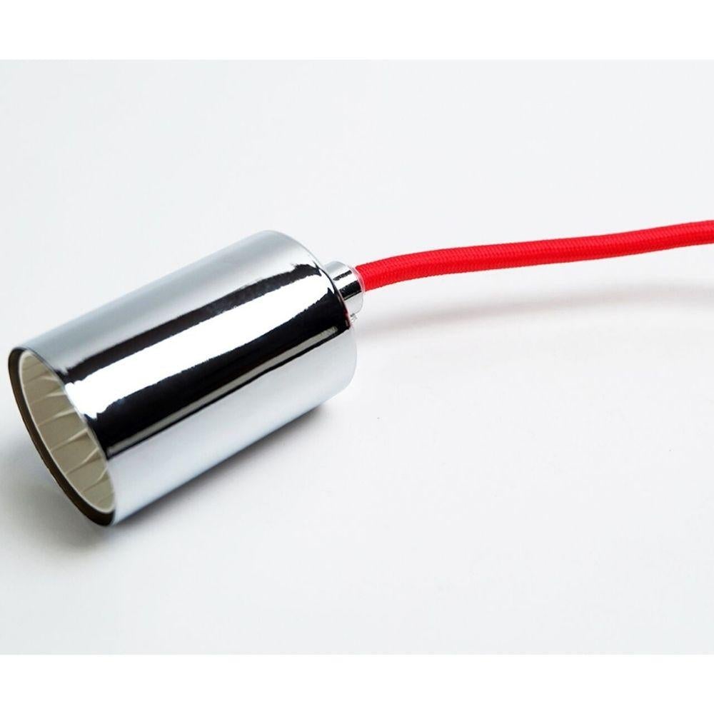 Lexi PHAROS Pendant - 1 Light Suspension Cable, Red-Lexi Lighting-Ozlighting.com.au
