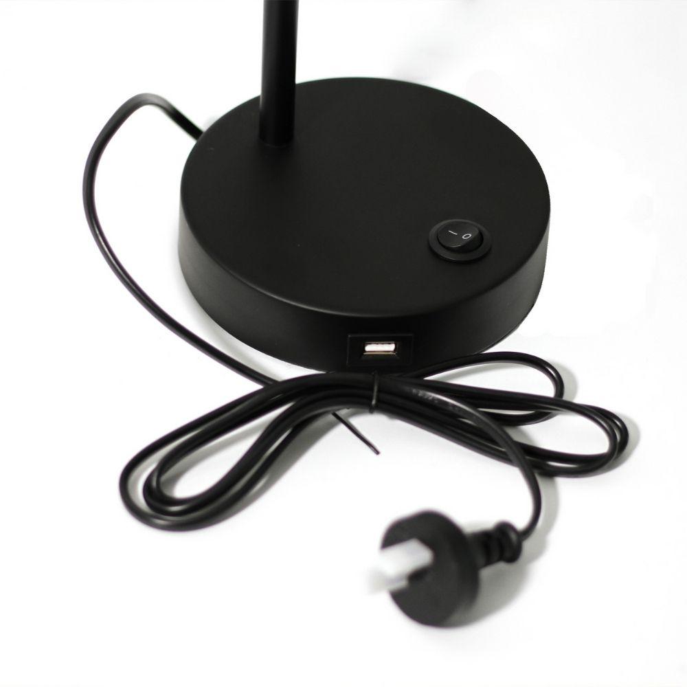 Lexi RABEA Desk & Table Lamp - with USB Port-Lexi Lighting-Ozlighting.com.au