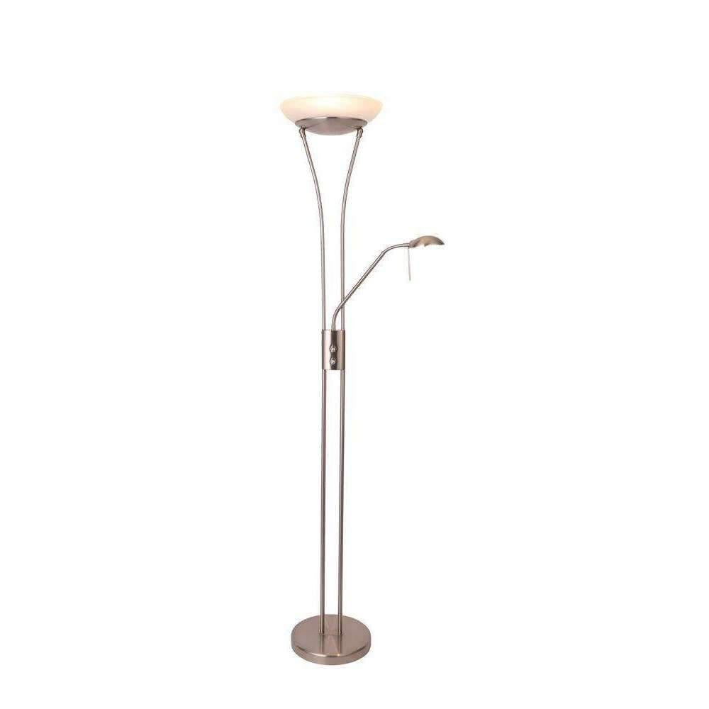 Lexi REED LED Floor Lamp - Dimmable Mother & Child Uplighter-Lexi Lighting-Ozlighting.com.au