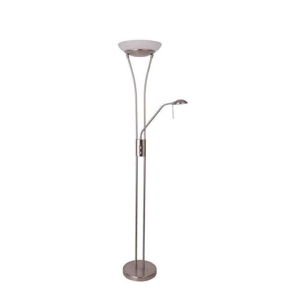 Lexi REED LED Floor Lamp - Dimmable Mother & Child Uplighter-Lexi Lighting-Ozlighting.com.au