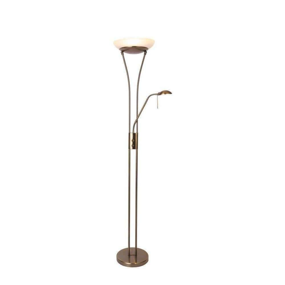 Lexi REED LED Floor Lamp - Dimmable Mother & Child Uplighter-Lexi Lighting-Ozlighting.com.au
