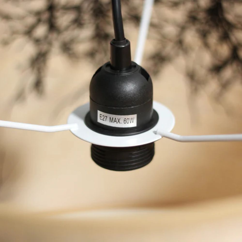 Lexi SYLVIE Pendant - 1 Light Wood Veneer-Lexi Lighting-Ozlighting.com.au