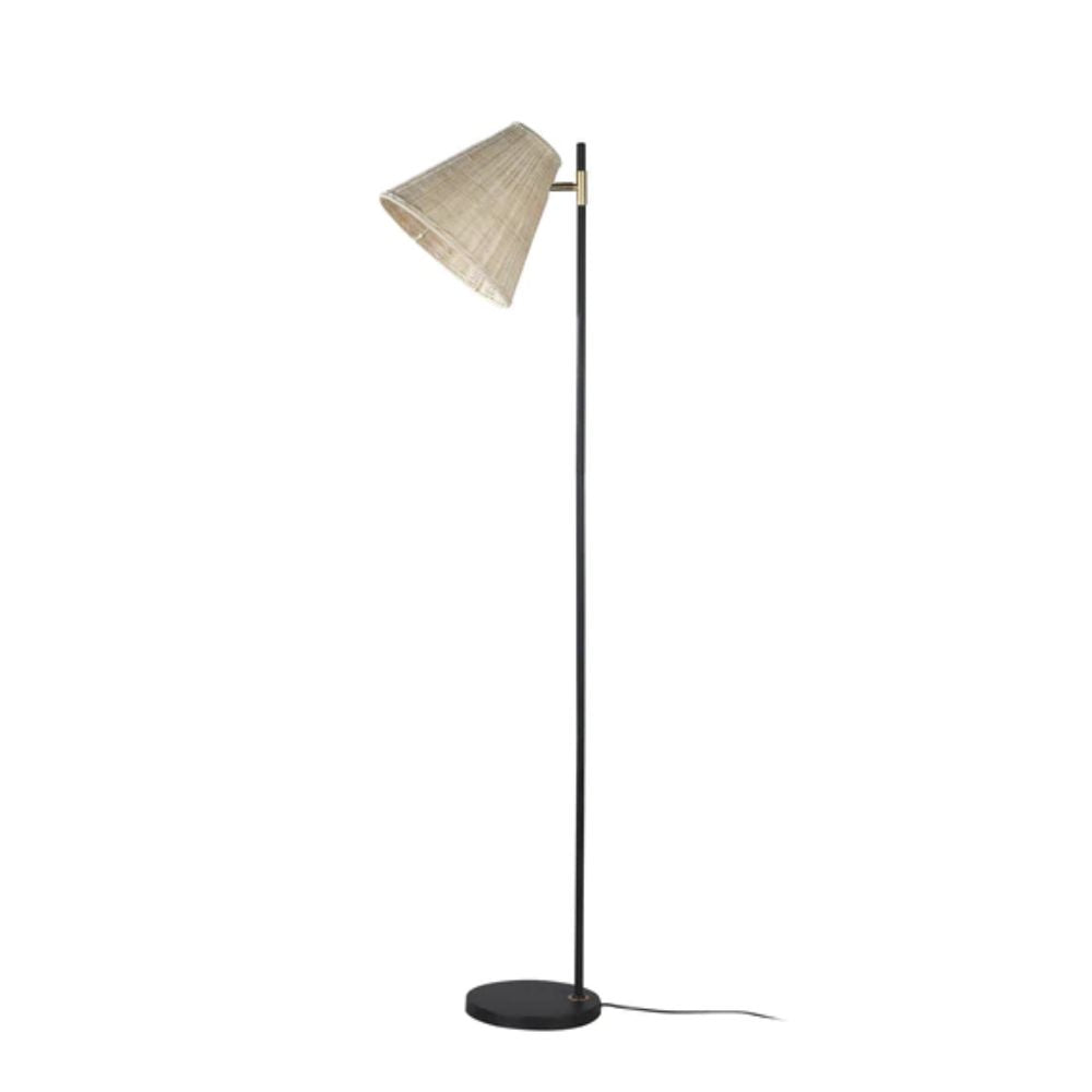 Lexi YVETTE Floor Lamp - Rattan-Lexi Lighting-Ozlighting.com.au