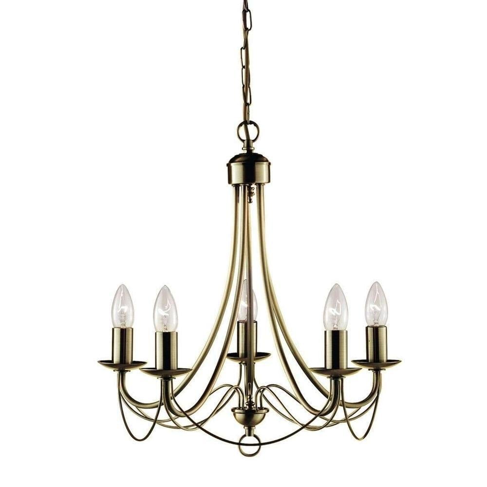 Lexi ZANZIBAR Chandelier - 5 Light-Lexi Lighting-Ozlighting.com.au