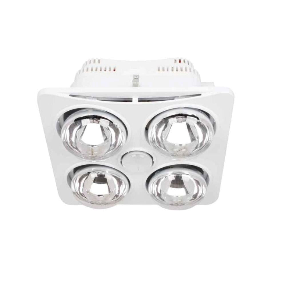 Mercator ARDENE-QUATTRO - 3-In-1 Bathroom Heater-Light-Exhaust Fan-Mercator-Ozlighting.com.au