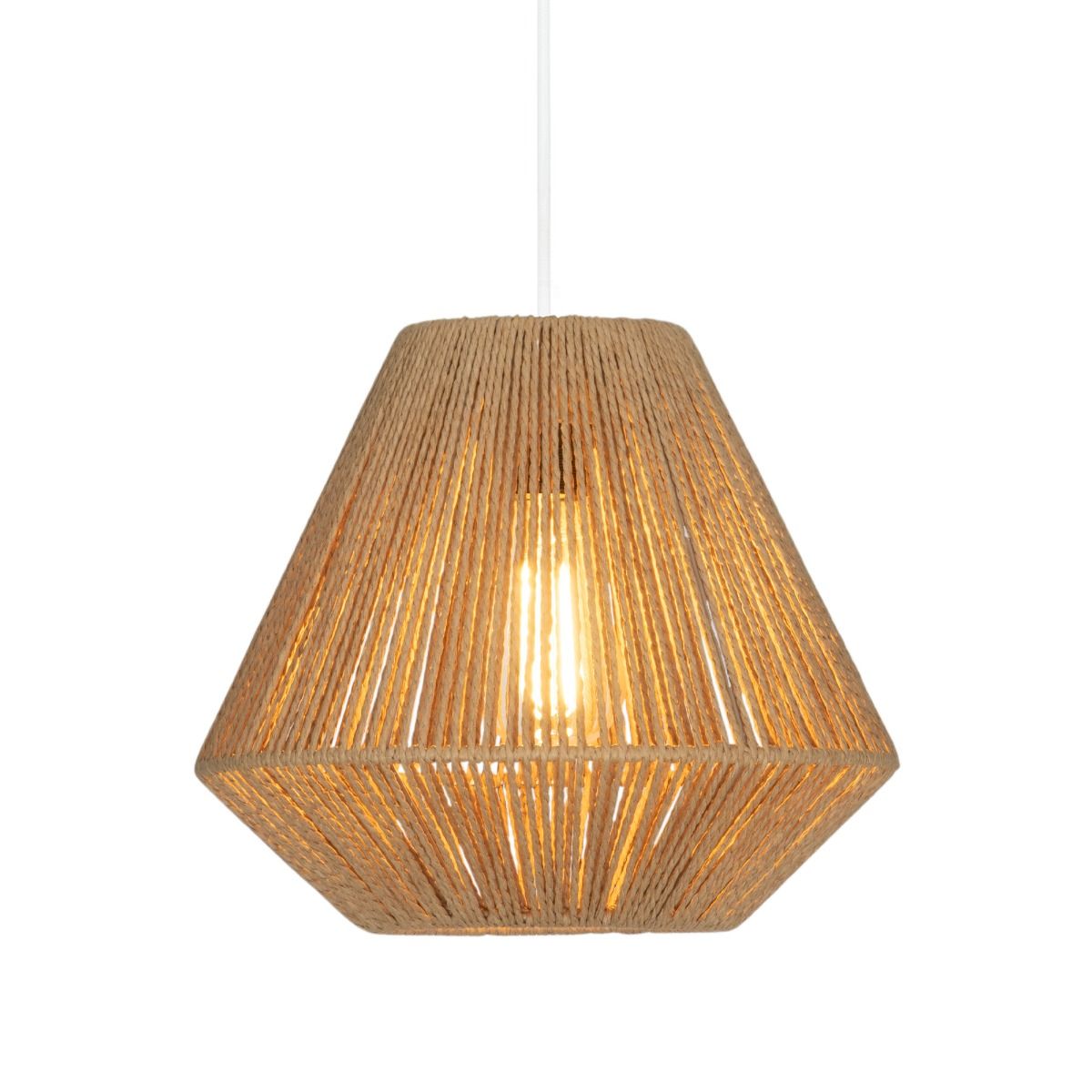 Mercator BRIDGEWATER Pendant - 1 Light Rope-Mercator-Ozlighting.com.au