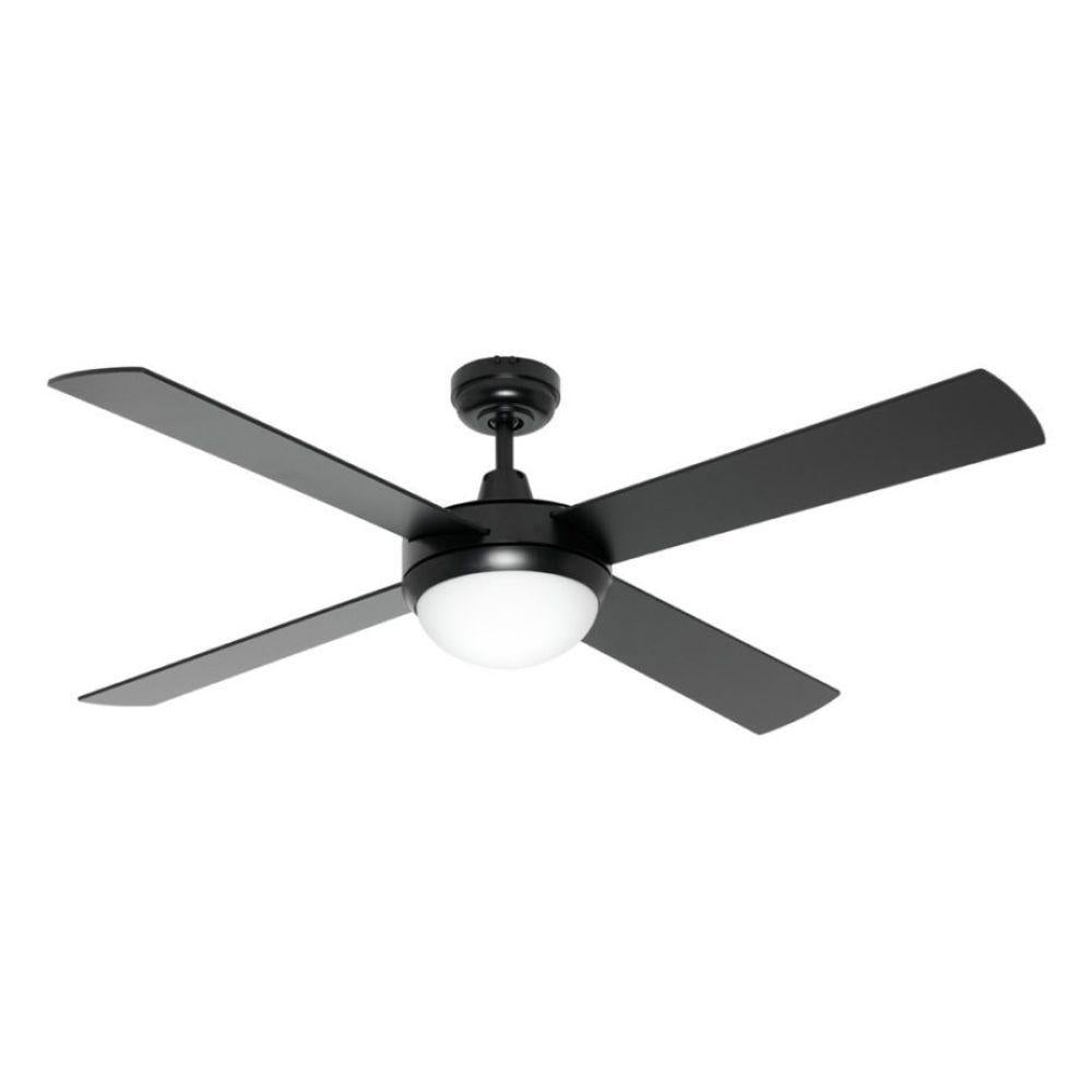 Mercator CAPRICE Ceiling Fan - 4 Blade 1300mm 52", Light-Mercator-Ozlighting.com.au