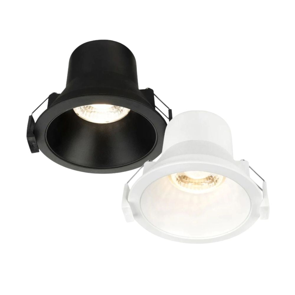 Mercator CRUZ LED Downlight - 8W Tri-Colour Dimmable Anti-Glare Deepset PC, IP44-Mercator-Ozlighting.com.au