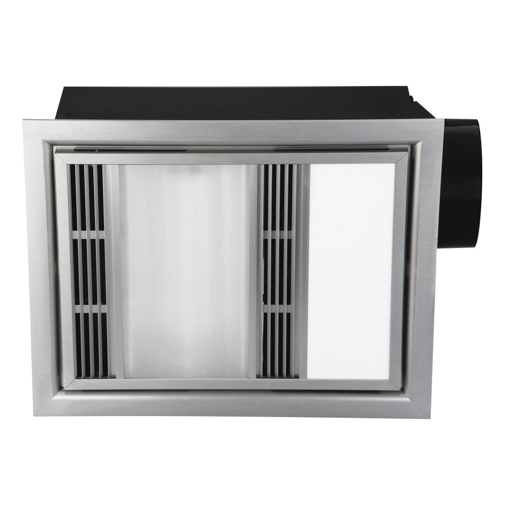 Mercator DOMINI Bathroom Heater - 3-in-1, Exhaust Fan and CCT Switchable LED Light-Mercator-Ozlighting.com.au