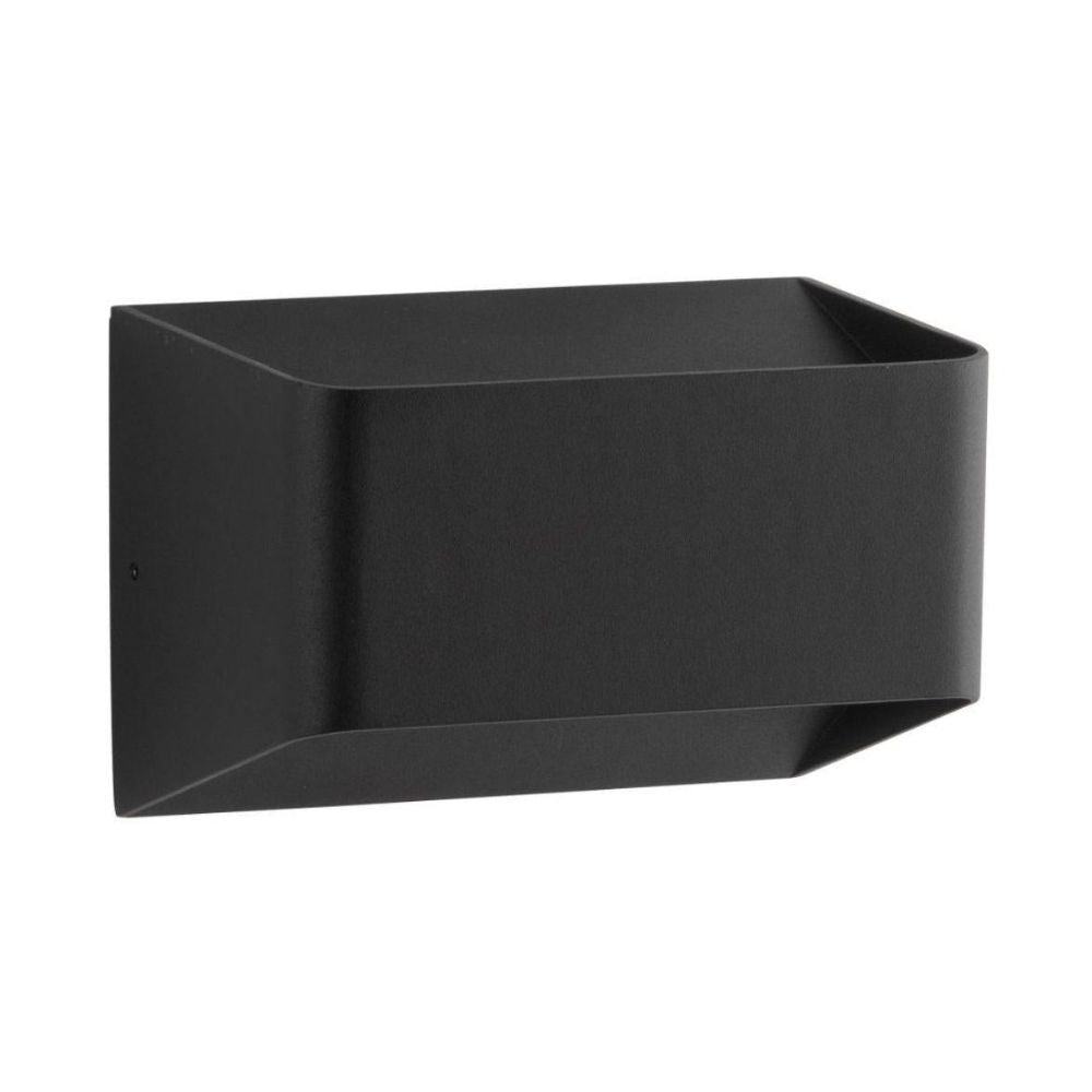 Mercator ELISE LED Outdoor Up/Down Wall Light - 10W/18W Modern, IP54 Black, 3000K-Mercator-Ozlighting.com.au