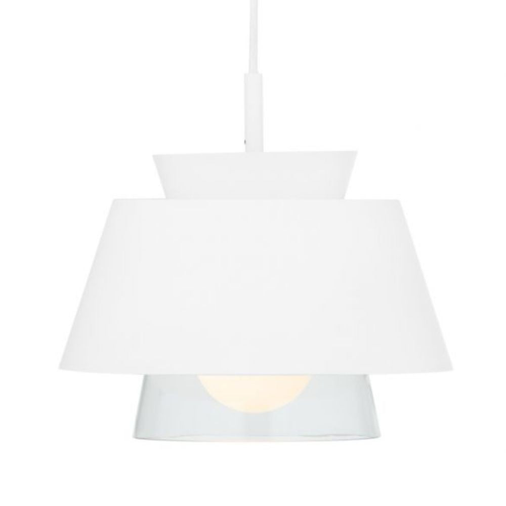 Mercator FAWKNER Pendant - 1 Light Aluminium, IP20-Mercator-Ozlighting.com.au