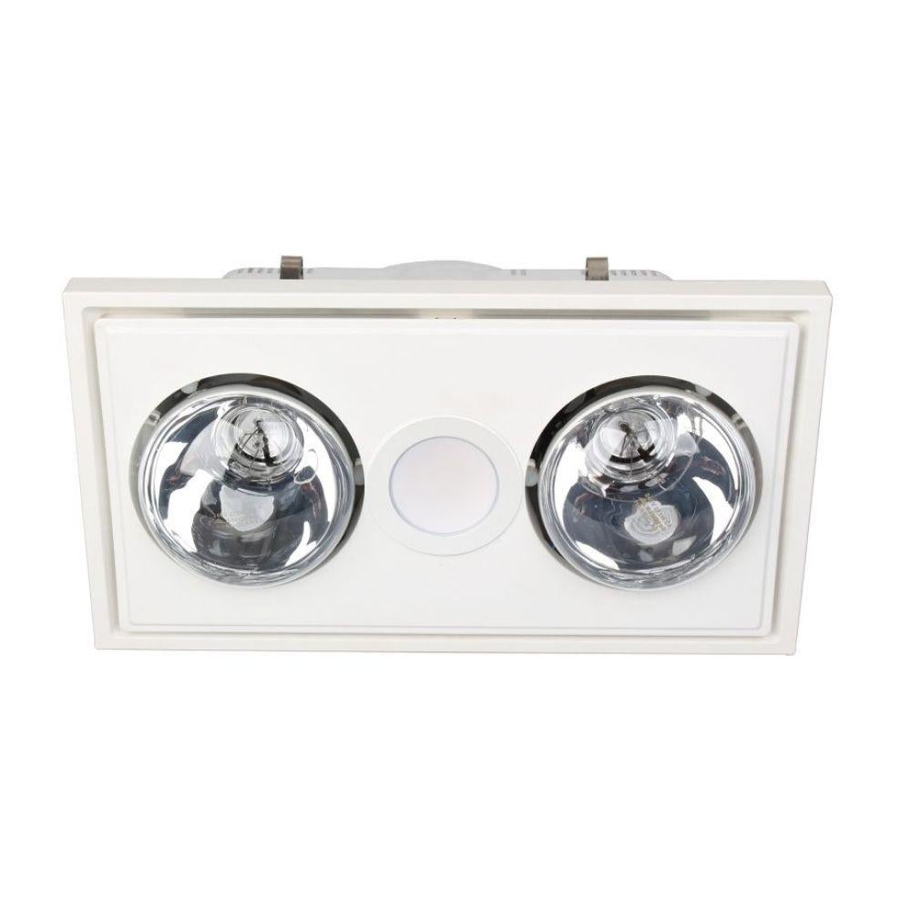 Mercator MIDAS Bathroom Heater - Duo, & Exhaust-Mercator-Ozlighting.com.au