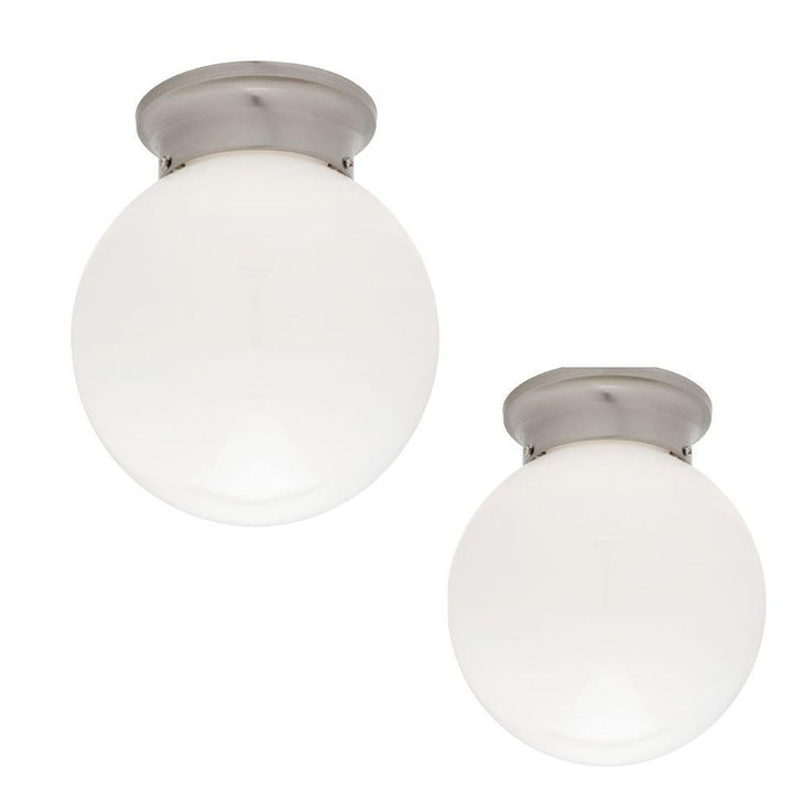 Mercator OPAL-BALL-DIY - DIY Batten Fix Holder Cover Glass Ceiling Light Shade-Mercator-Ozlighting.com.au